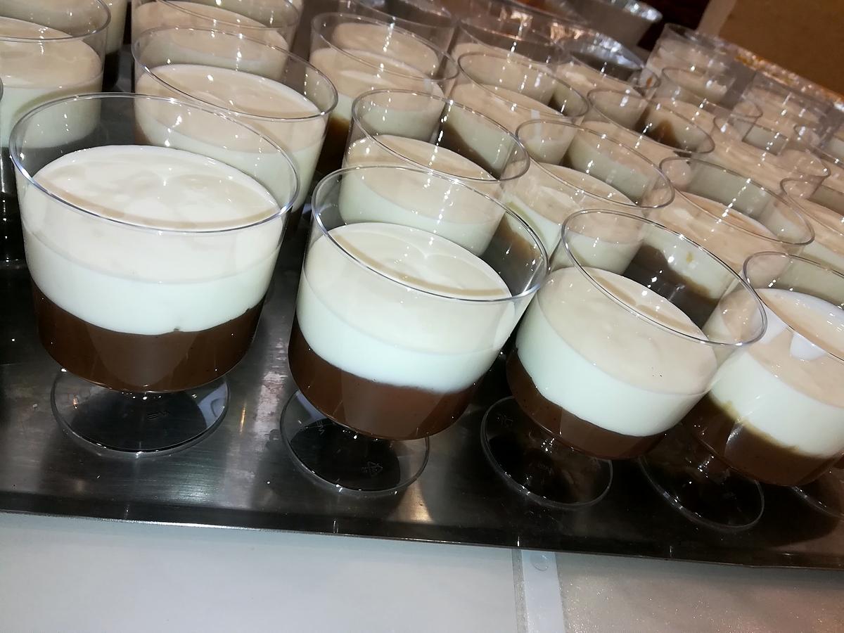 recette Vérines de mousse au fromage blanc et crème de marron