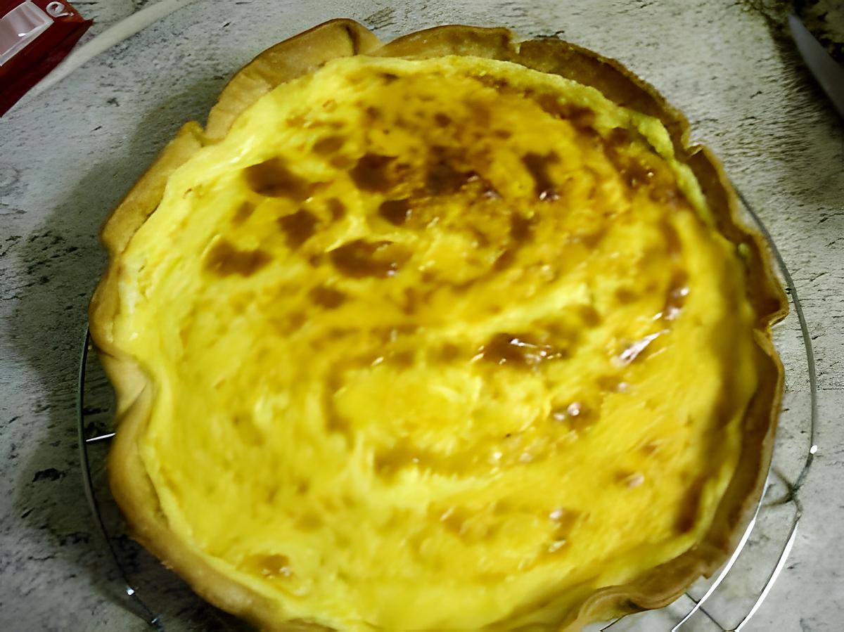 recette flan tarte