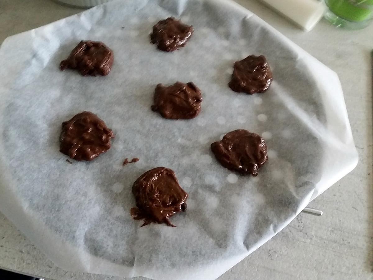 recette cookies façon brownies