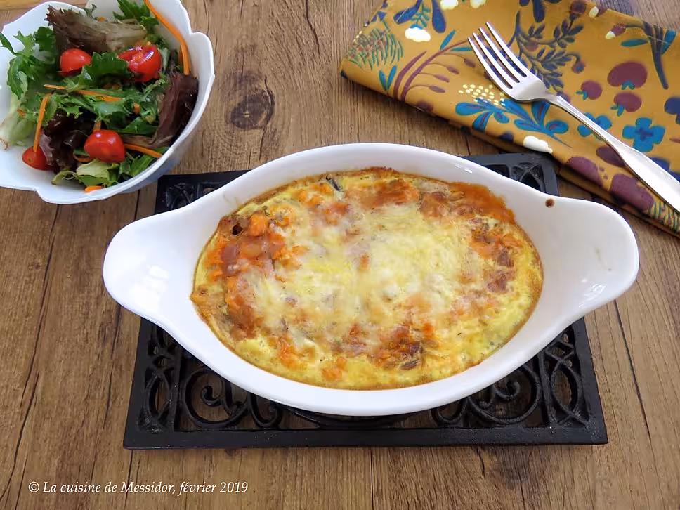 recette Moussaka, version saumonée +