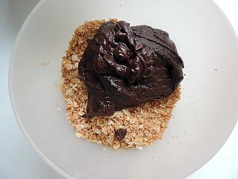 recette Petit coeur chocolat croustillant au coeur caramel