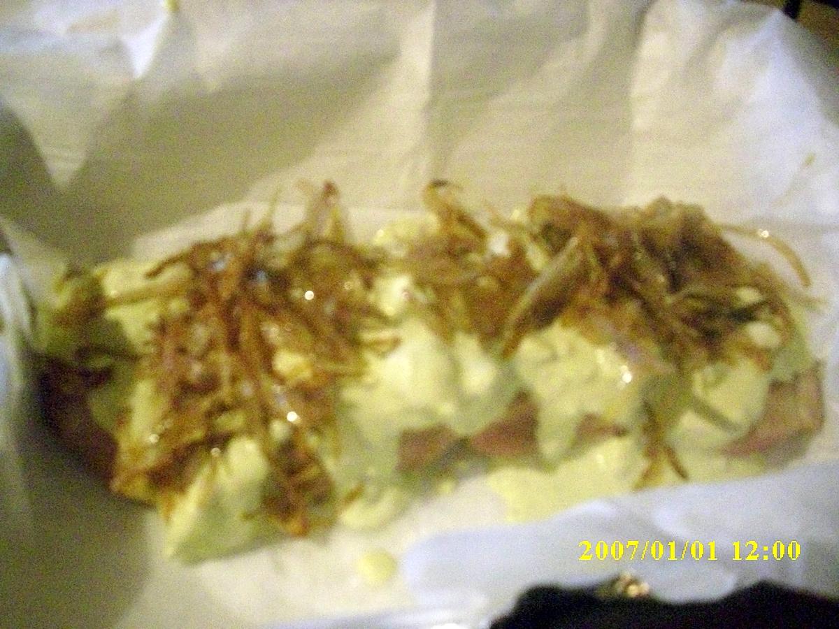 recette Papillote de filet mignon au roquefort