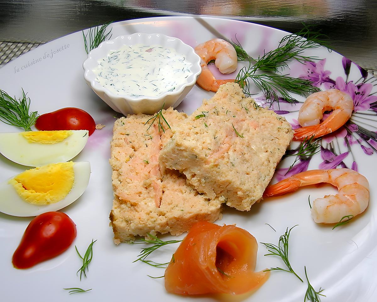 recette terrine de saumon à l'aneth