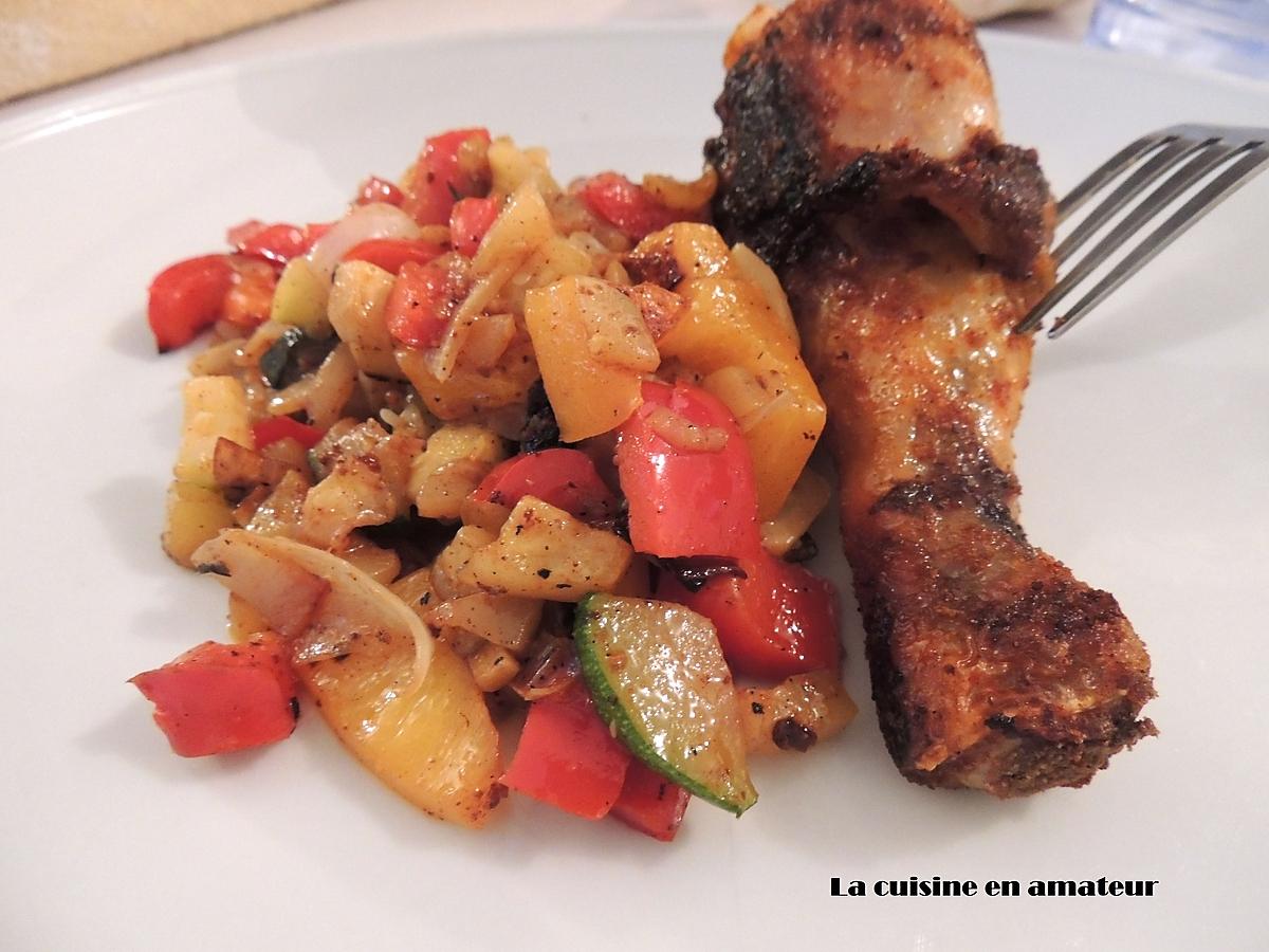 recette Légumes sautés au paprika