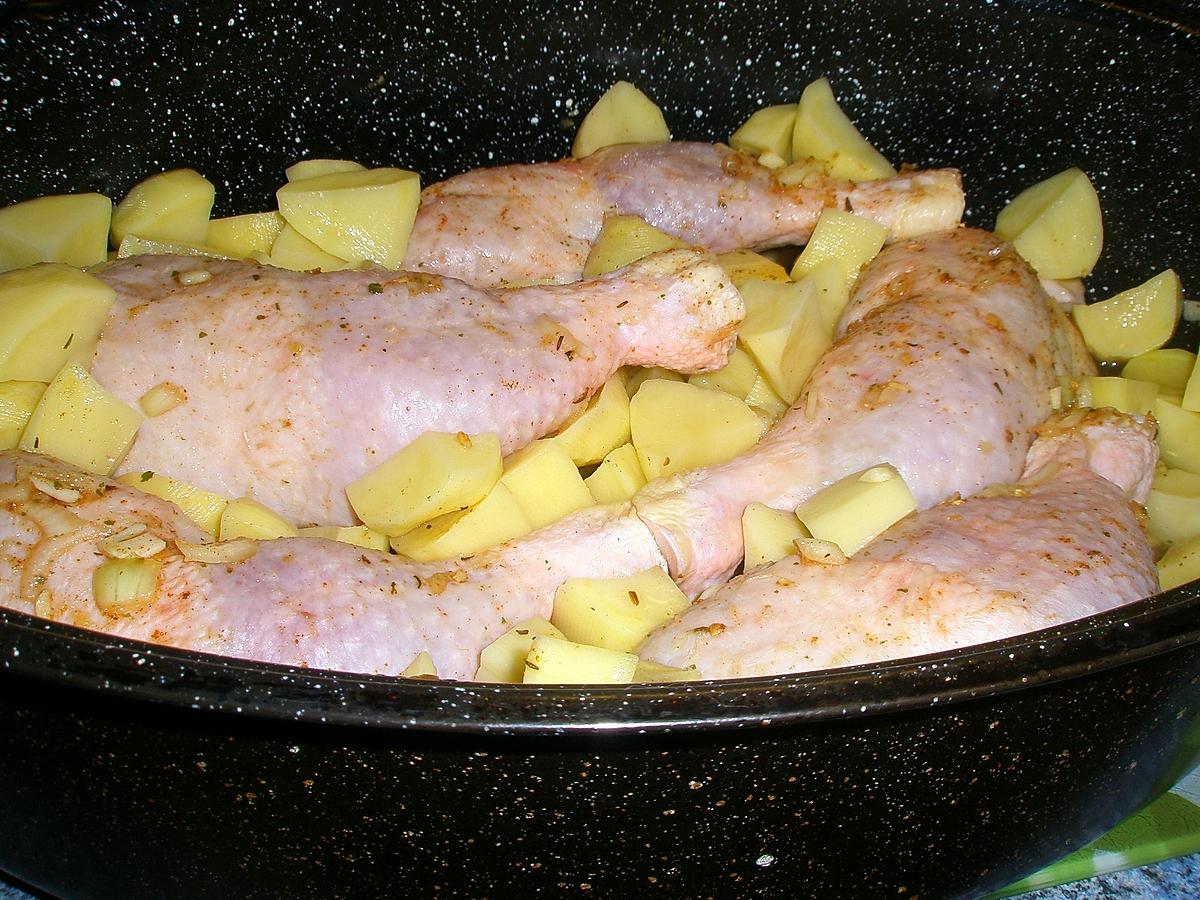 recette Poulet épicé à la Marocaine