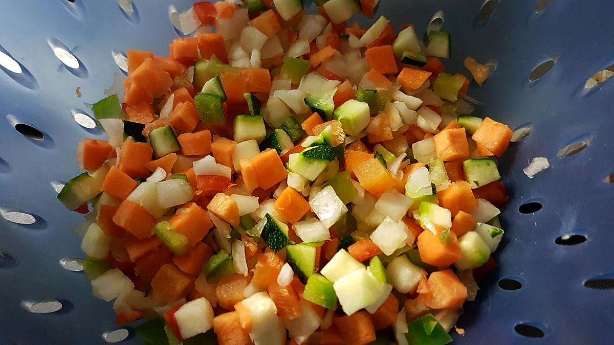 recette Filet royale de cabillaud aux petits légumes