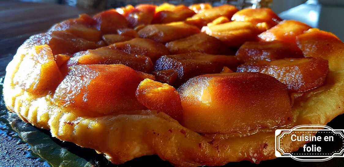 Tarte tatin express à la fleur de sel