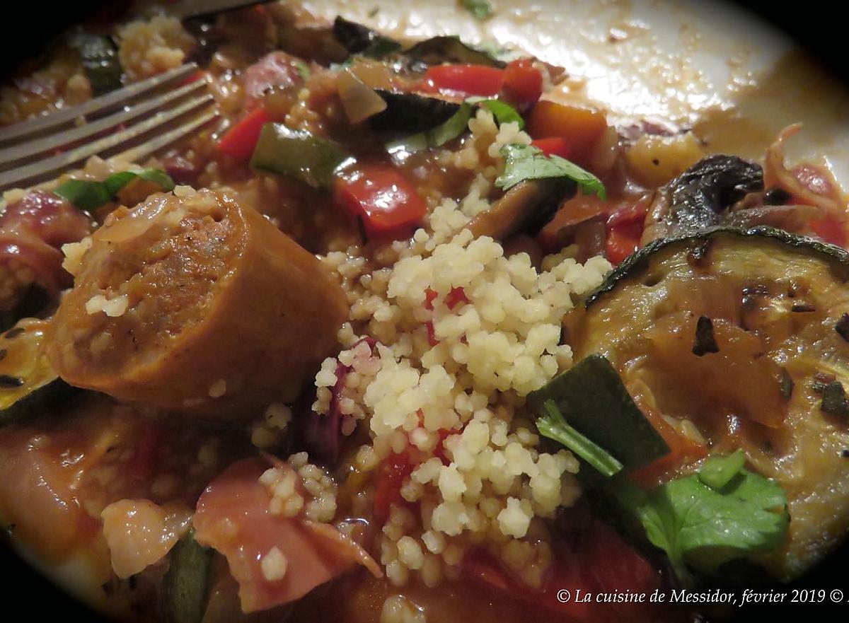 recette Couscous à l’italienne +