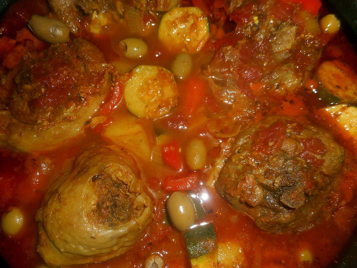 recette Osso bucco de dinde à l orientale