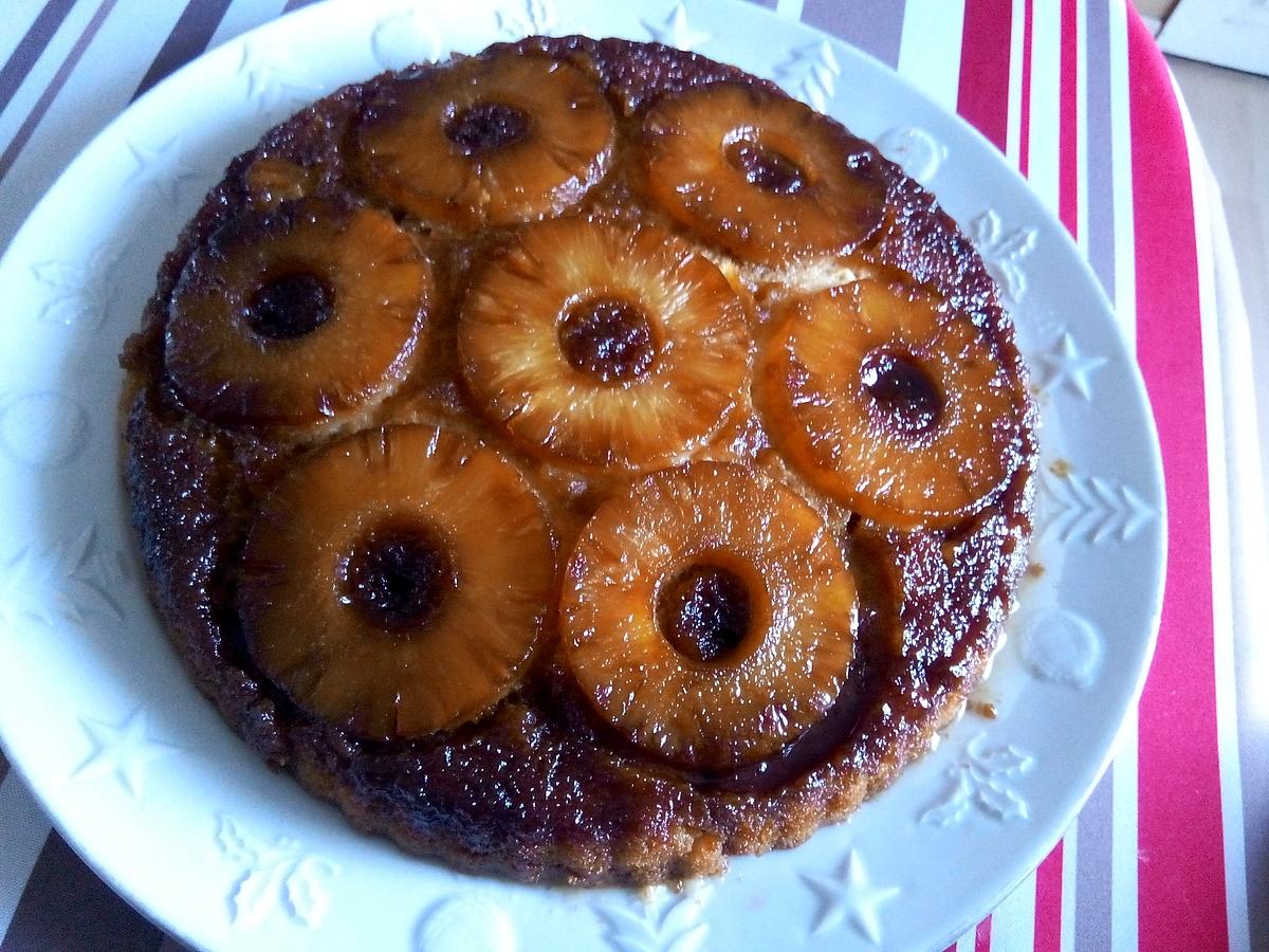 recette Gateauà l'ananas