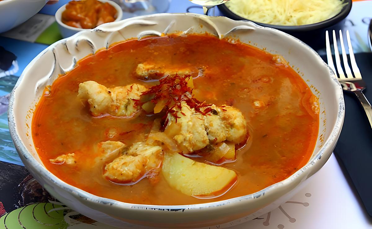 recette Ma bouillabaisse de lotte