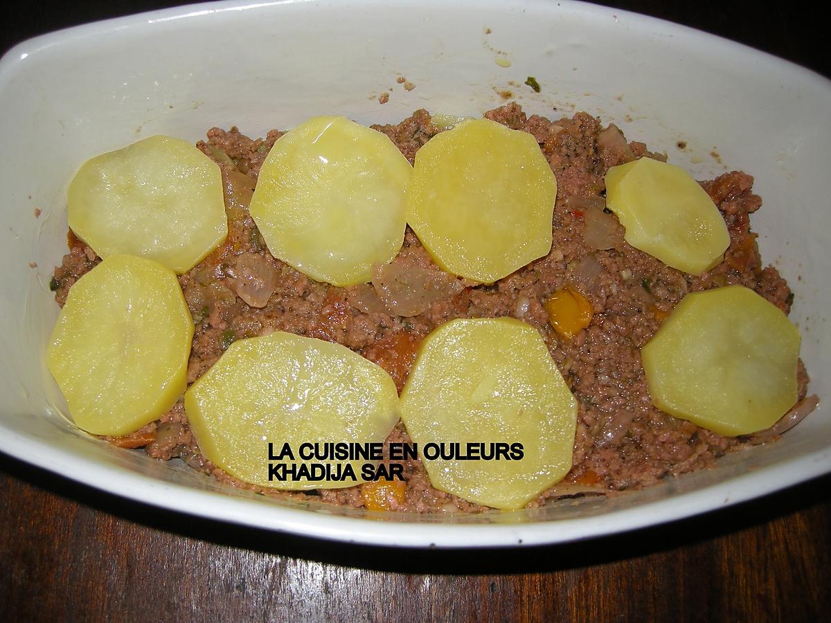 recette Gratin de pommes de terre à la viande hachée