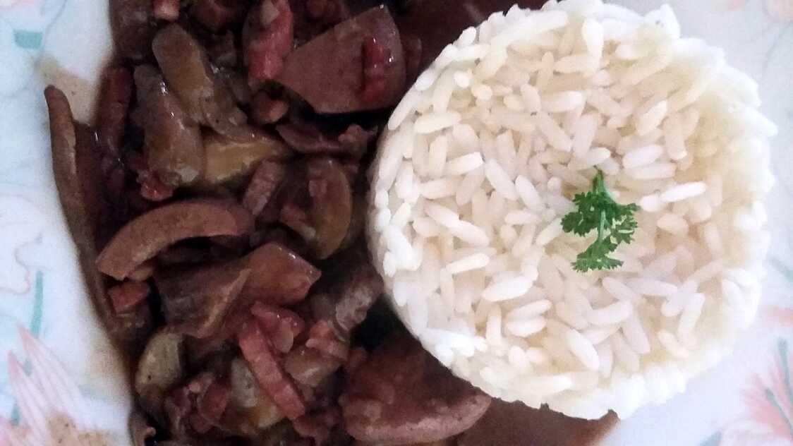 Recette de Rognons de porc au porto par Nathaly