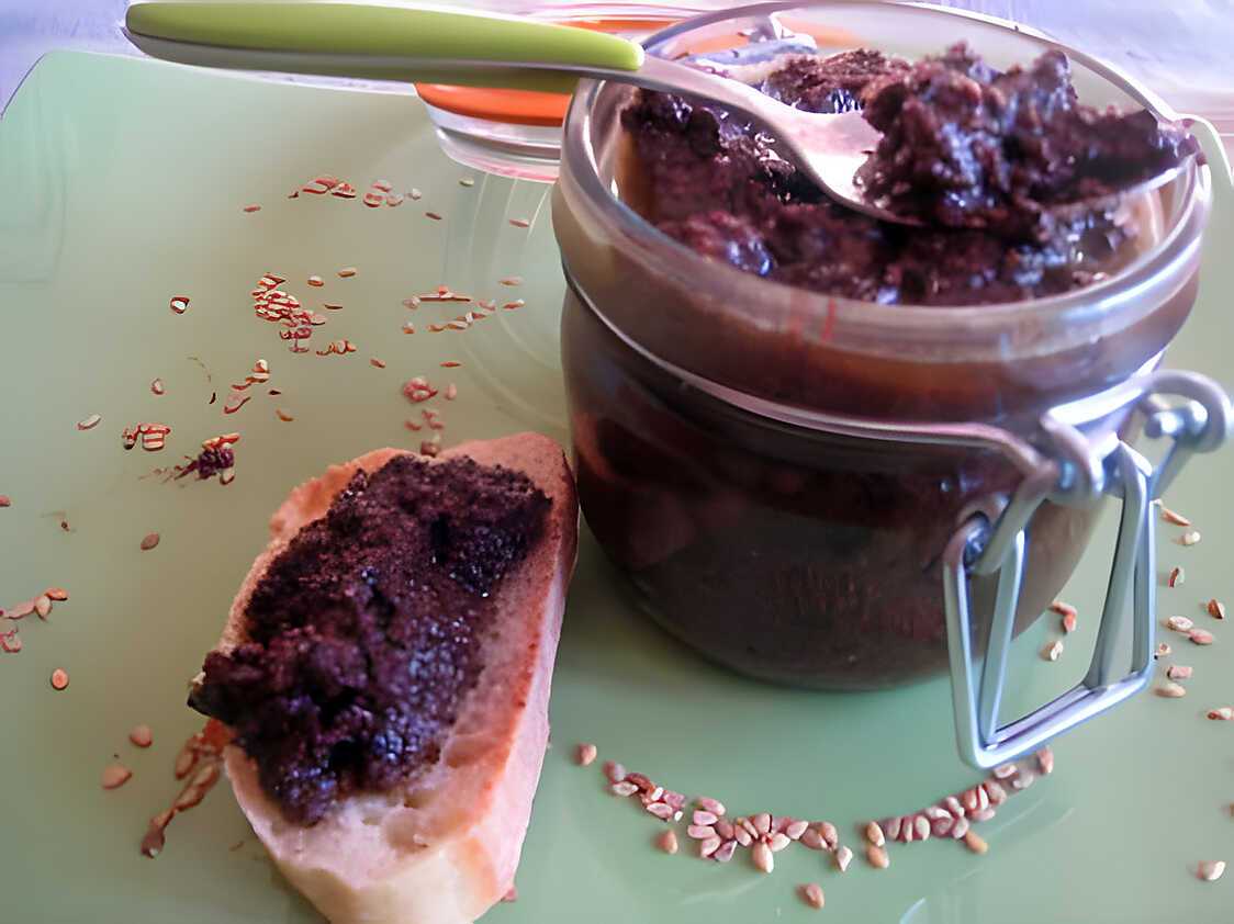 Recette de Tapenade aux olives noires