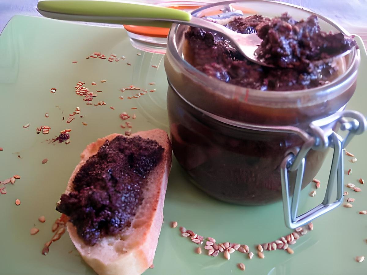 recette Tapenade aux olives noires