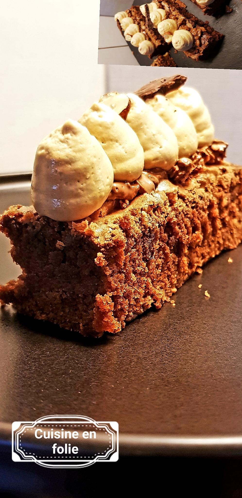 recette Brownie croustillant praliné