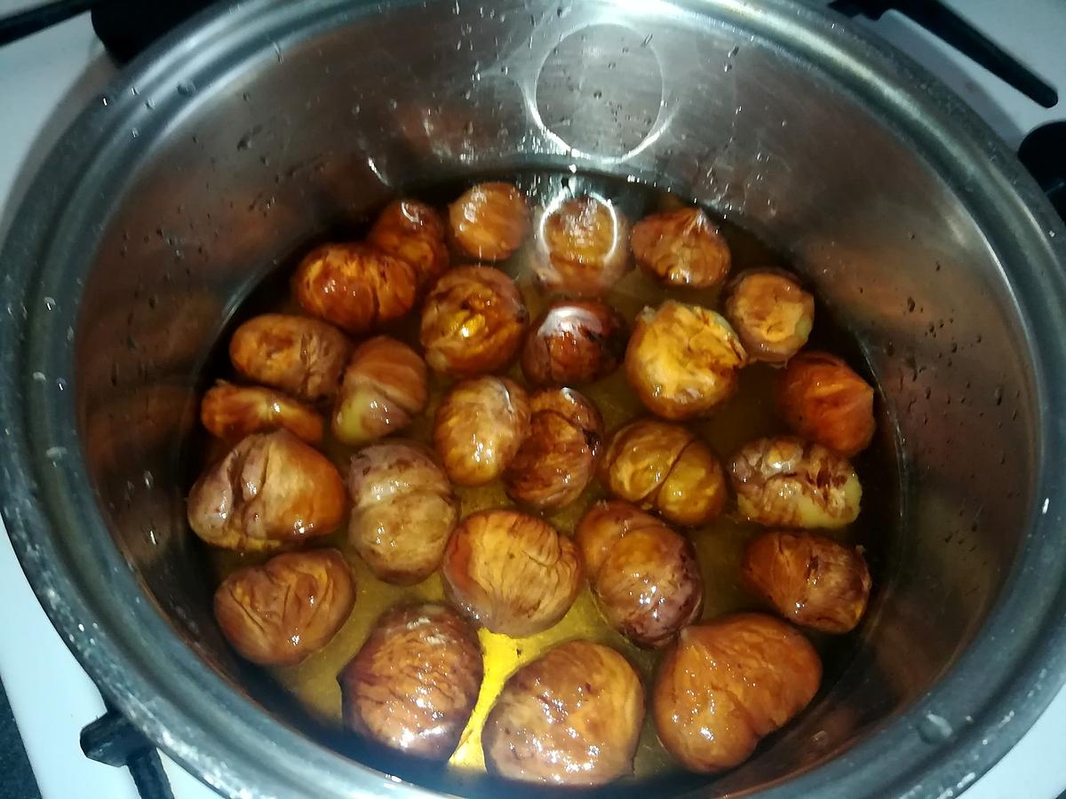 recette Marrons glacés