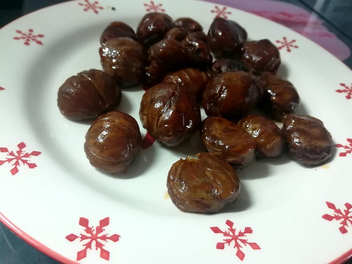 recette Marrons glacés