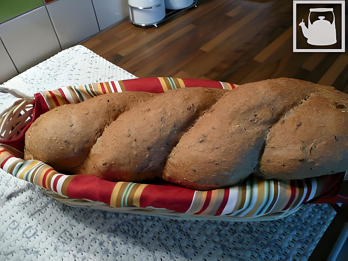 recette pain torsadé aux céréales