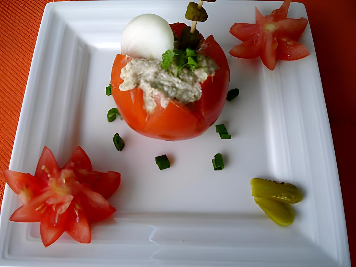 recette Tomate Gourmande au Thon