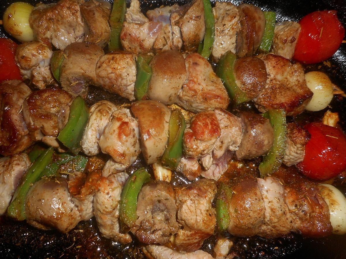 recette Brochettes d agneau à la turque( sis kebap)