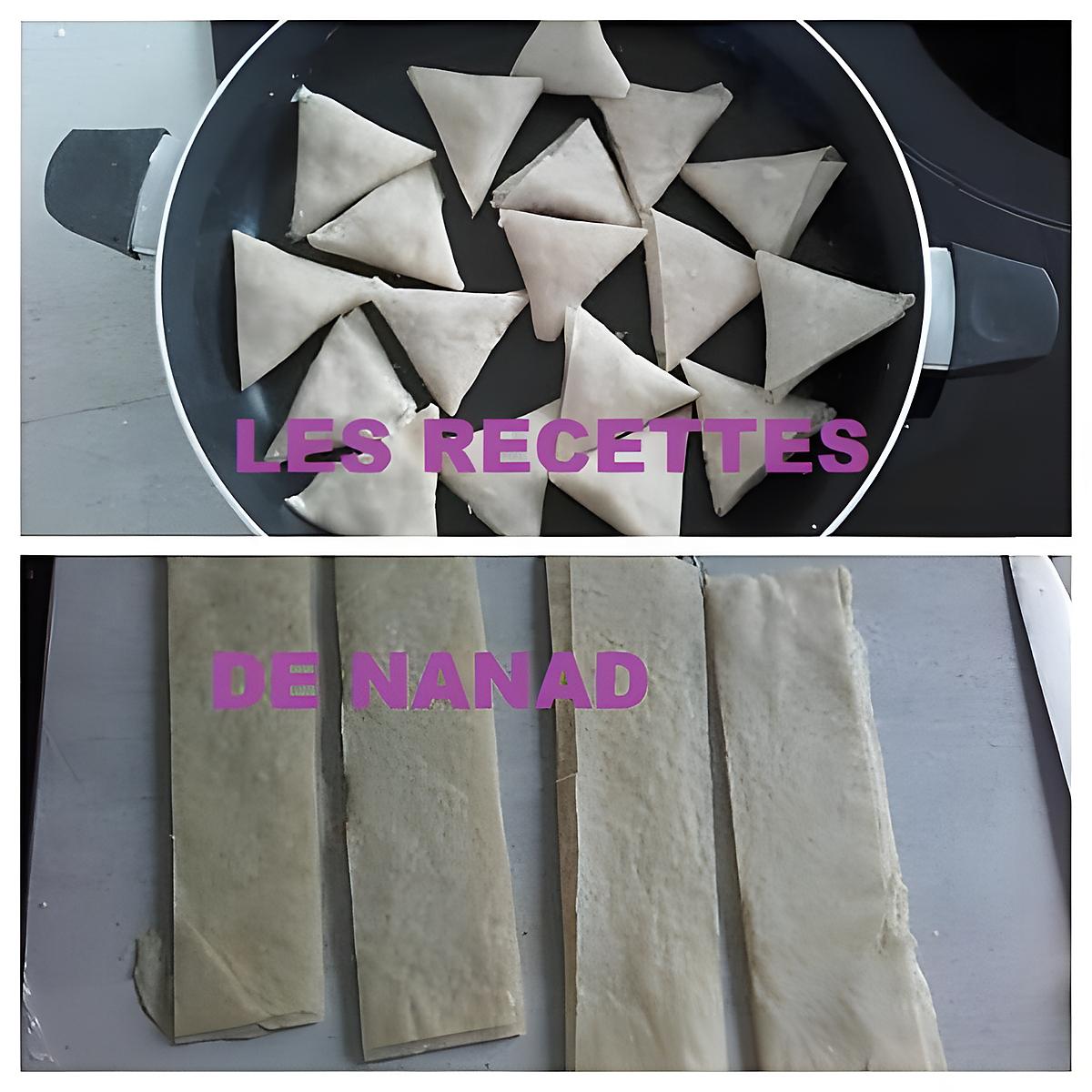 recette Pâte à samoussas