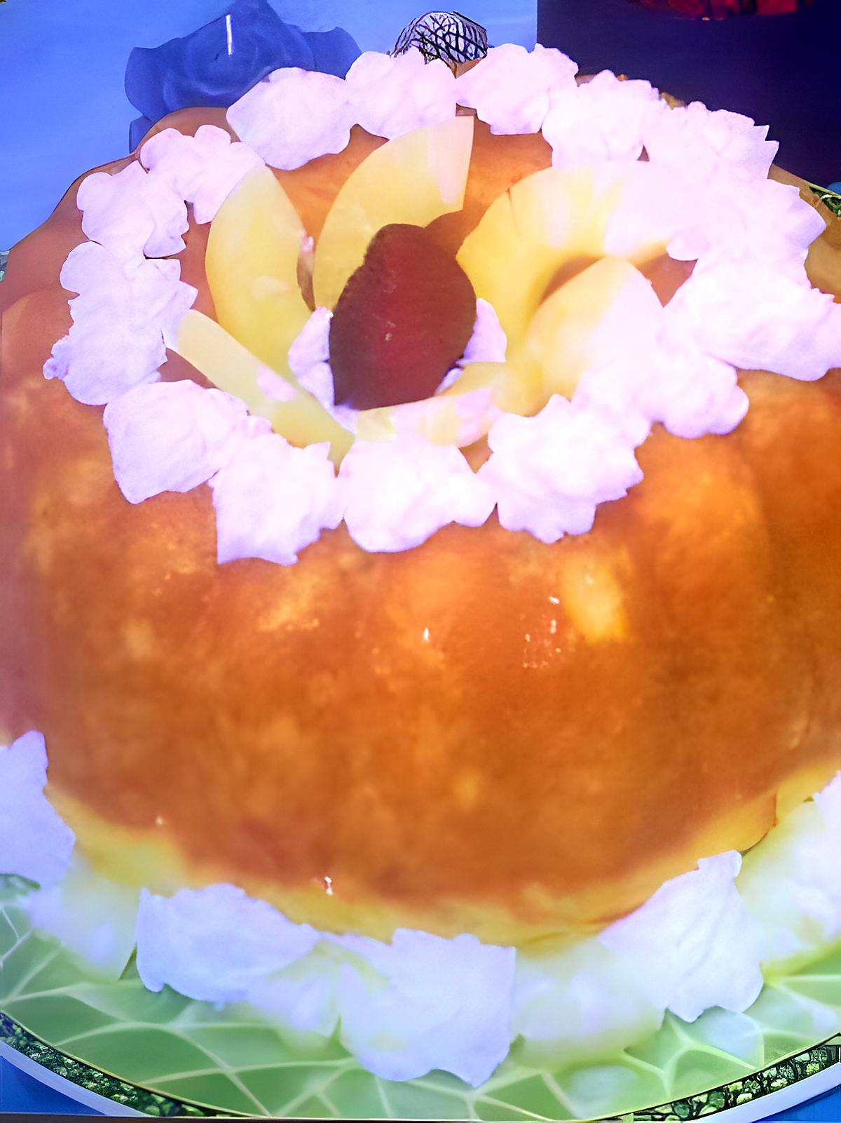 recette savarin a l'ananas