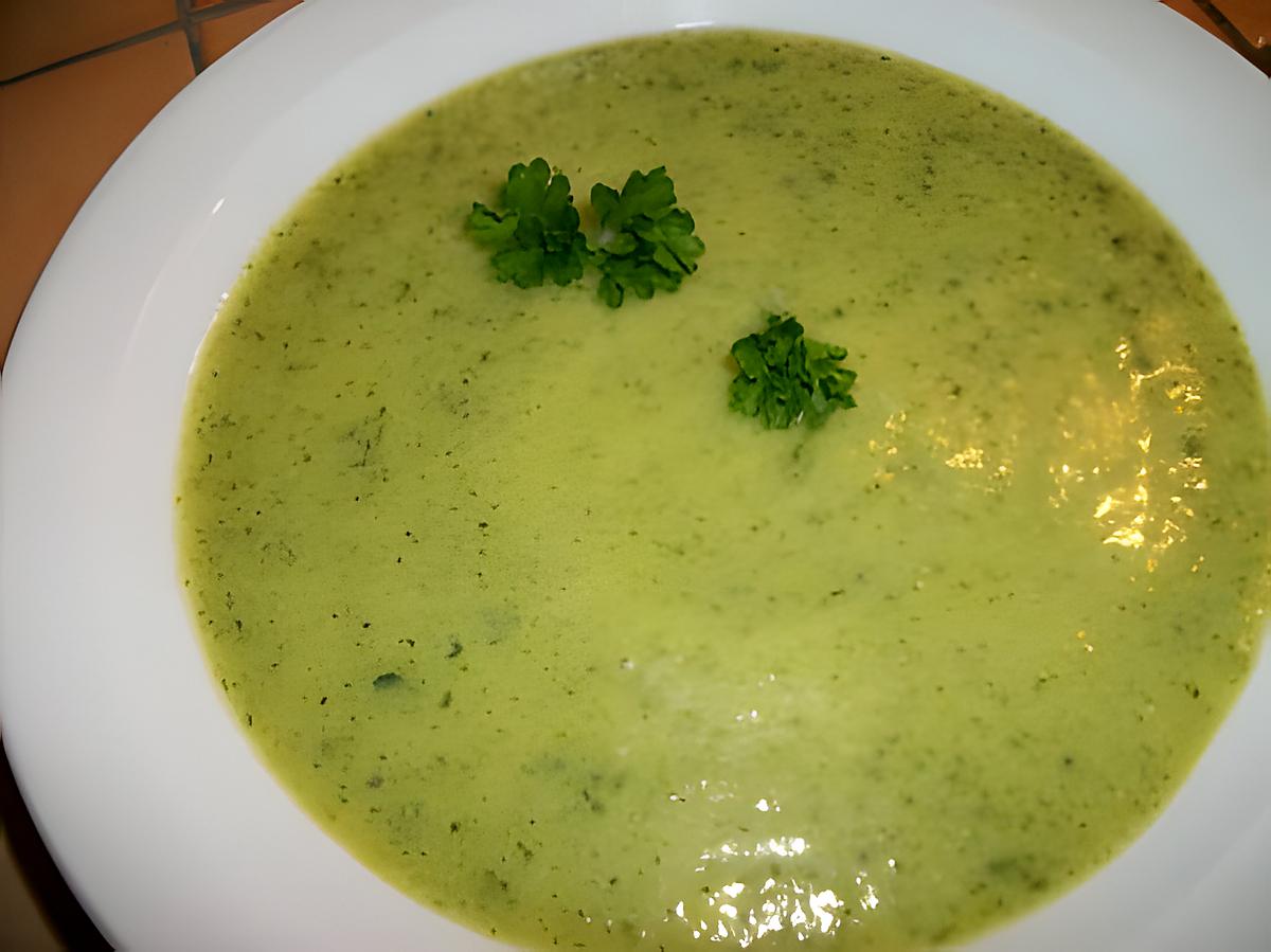 recette velouté de courgettes