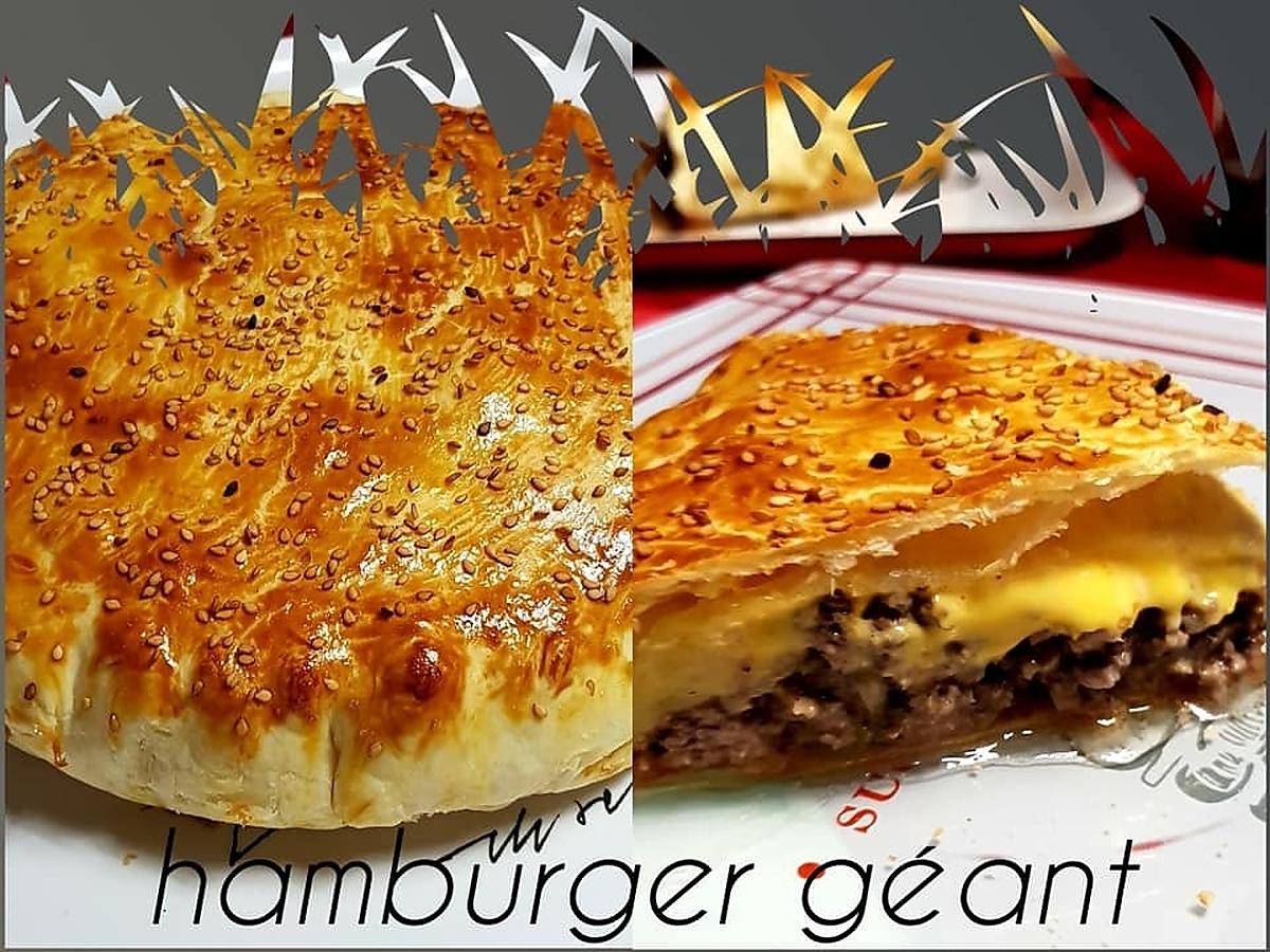 recette Hamburger géant