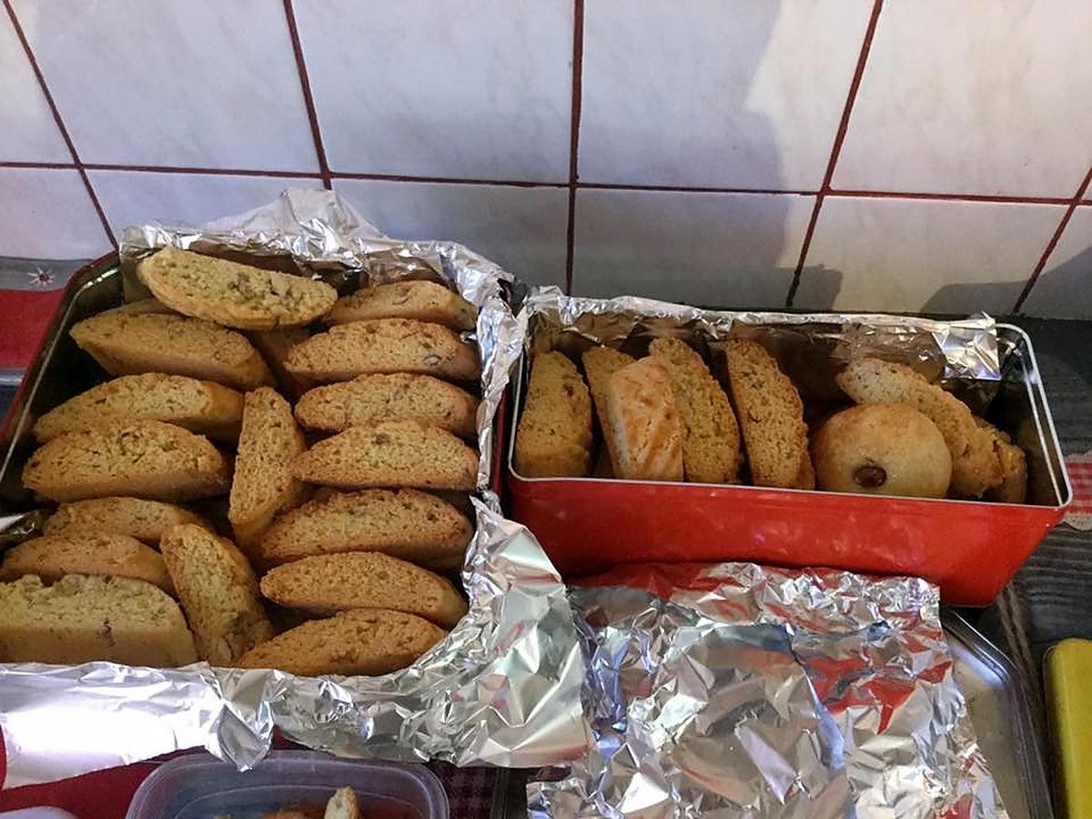 recette CROQUANTS AUX AMANDES ou AUX NOISETTES