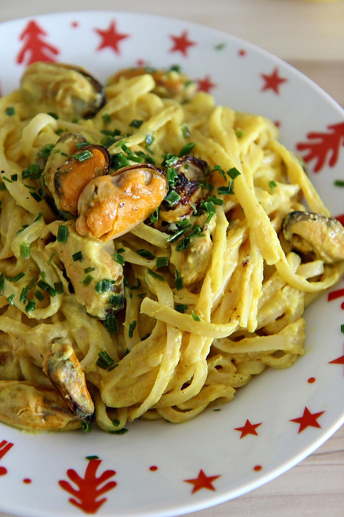 recette Linguine sauce chou fleur curry