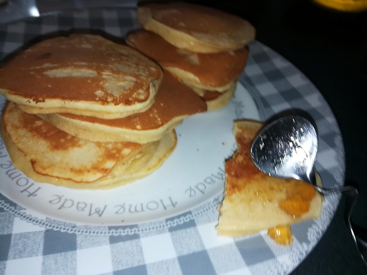 recette Pancakes au sirop d'érable