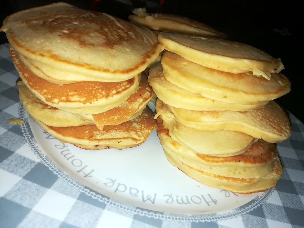 recette Pancakes au sirop d'érable