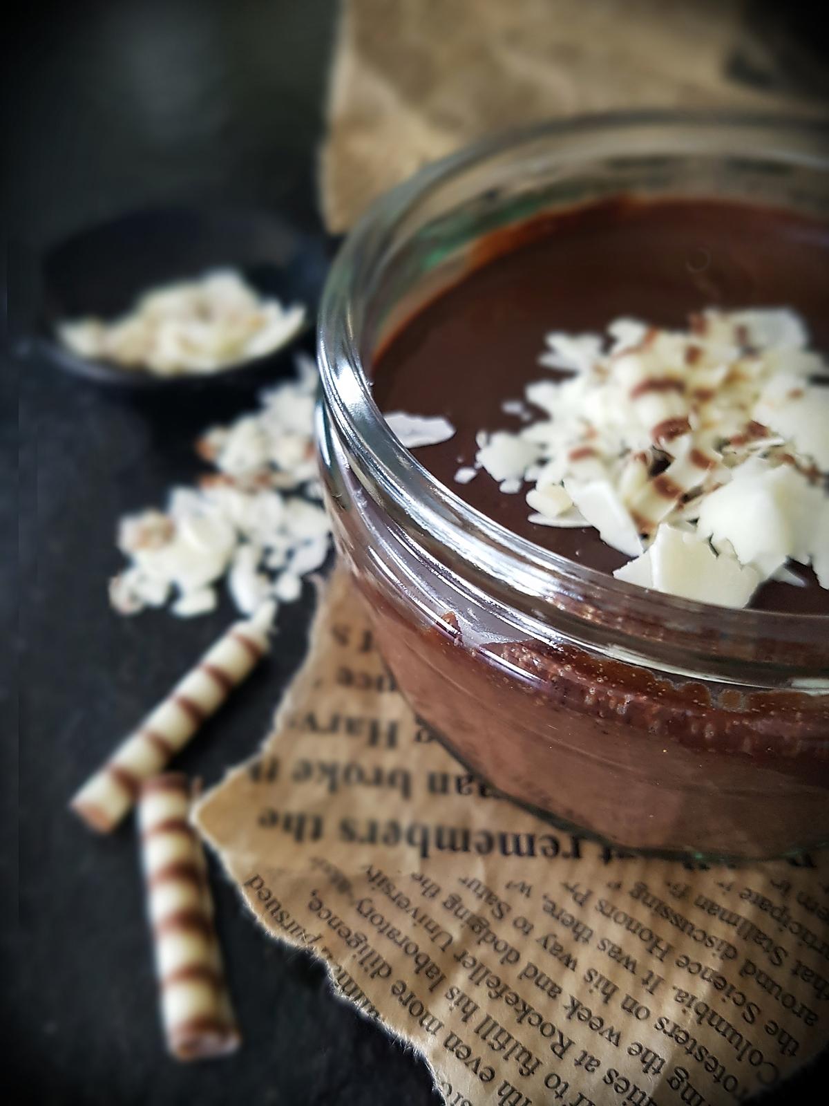 recette Petits Pots au Chocolat Noir Bio ... Fondant Crémeux et Onctueux
