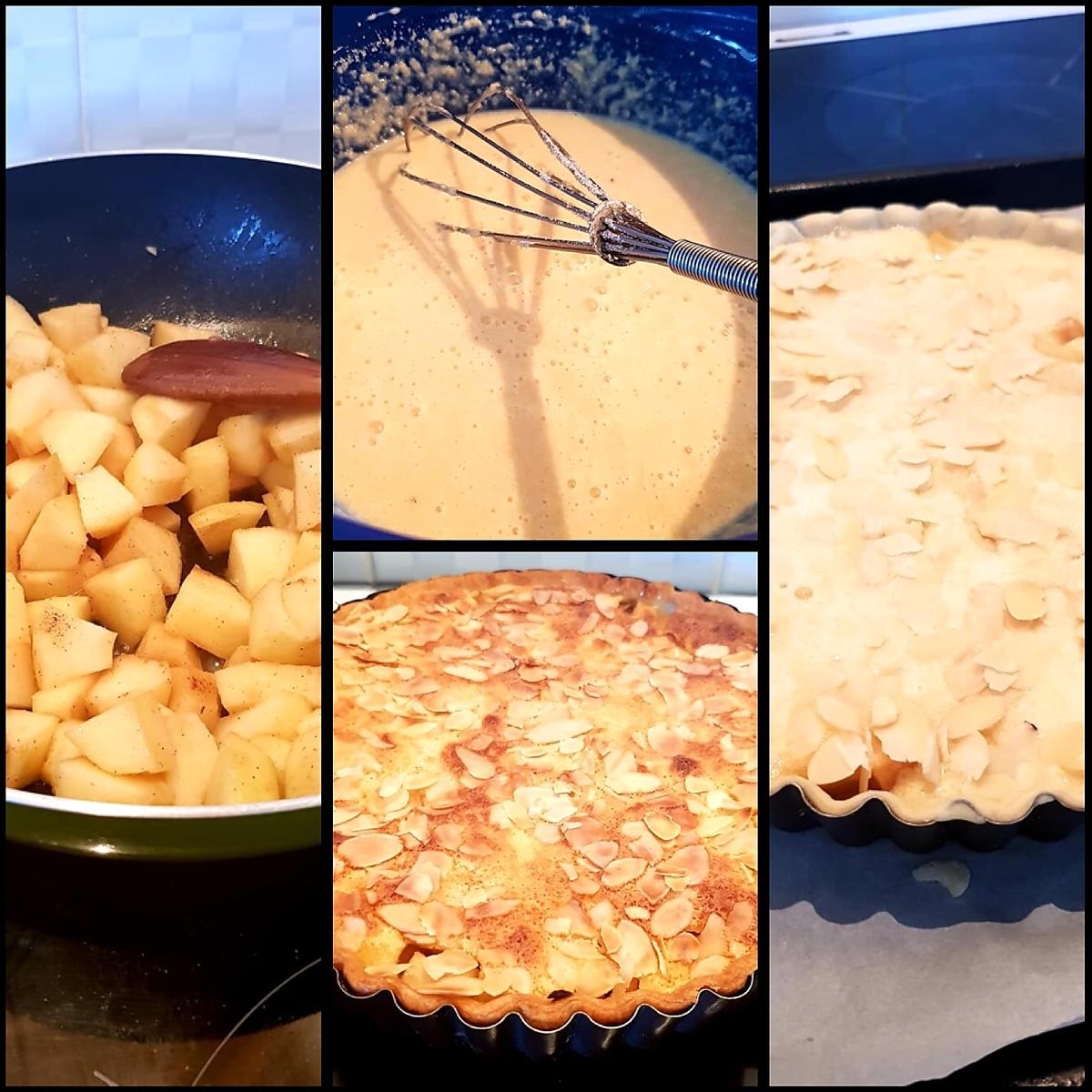 recette Tarte normande aux pommes