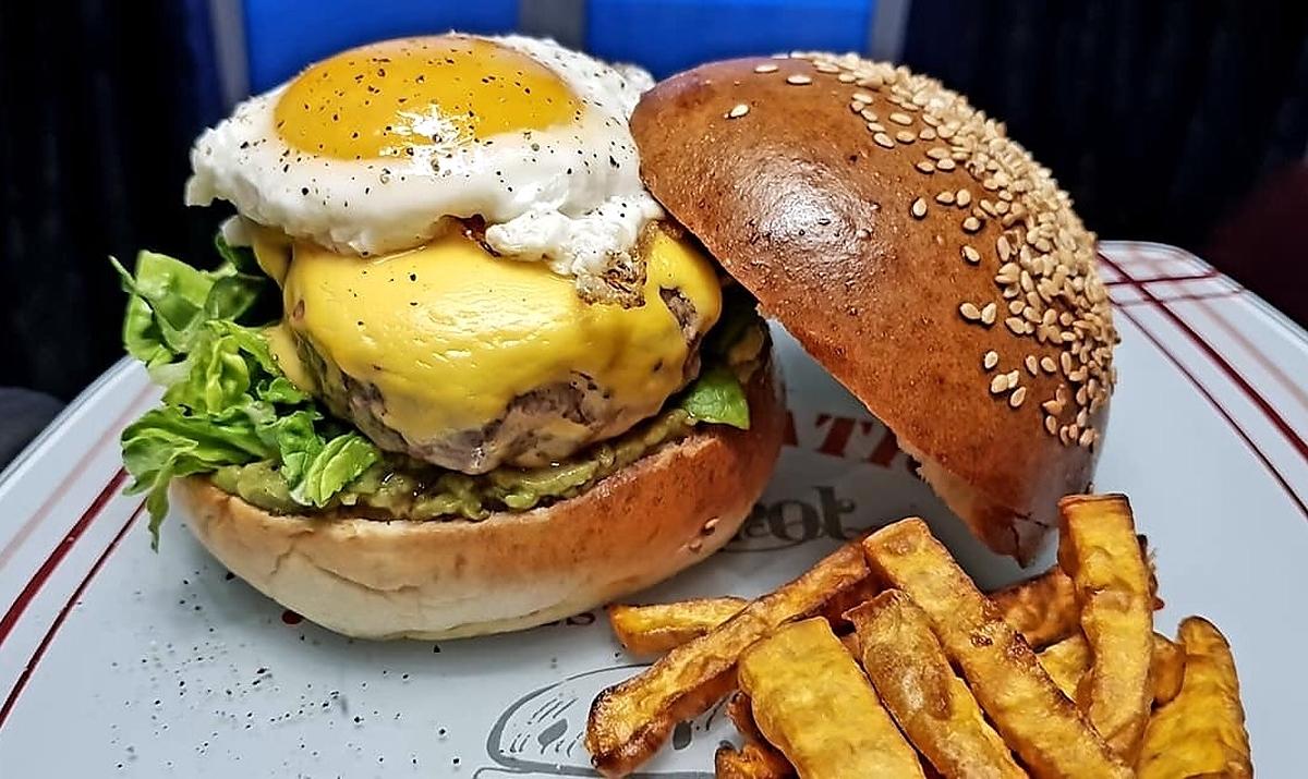 recette Burger maison au guacamole