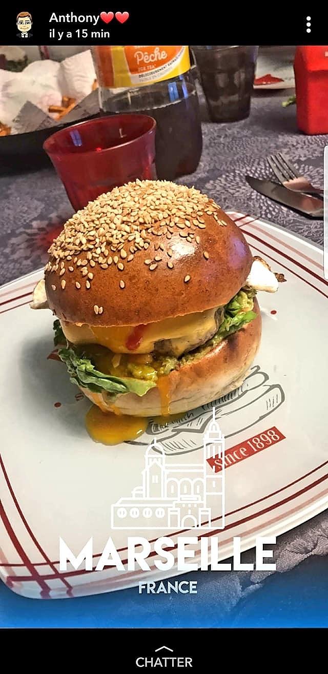 recette Burger maison au guacamole