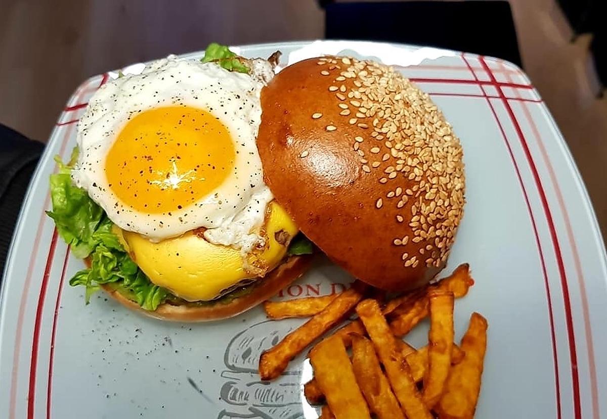 recette Burger maison au guacamole