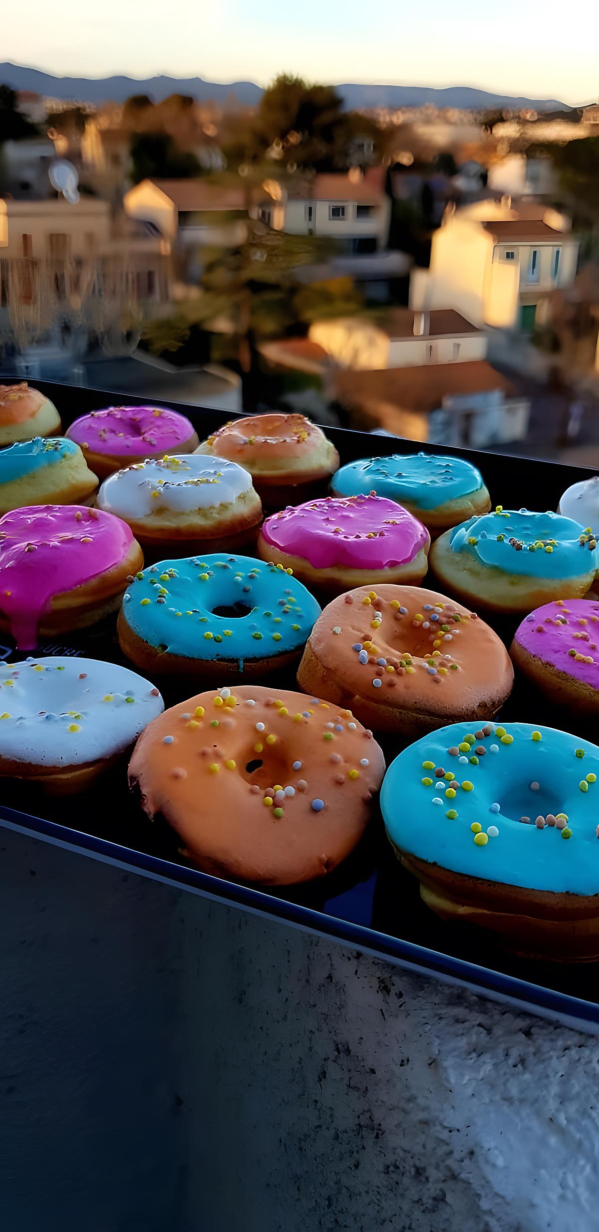 recette Minis donuts fourrés au nutella