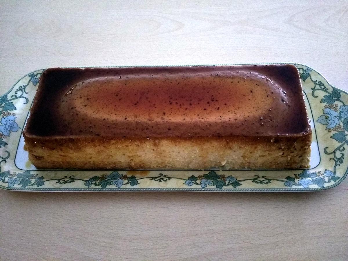 recette Flan aux oeufs à la noix de coco et caramel