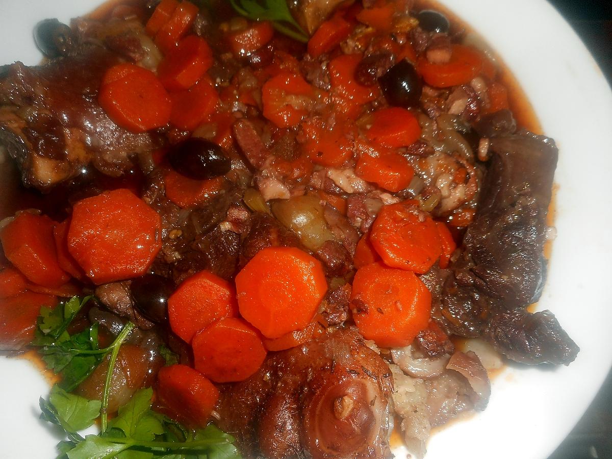 recette Daube de boeuf à la nimoise