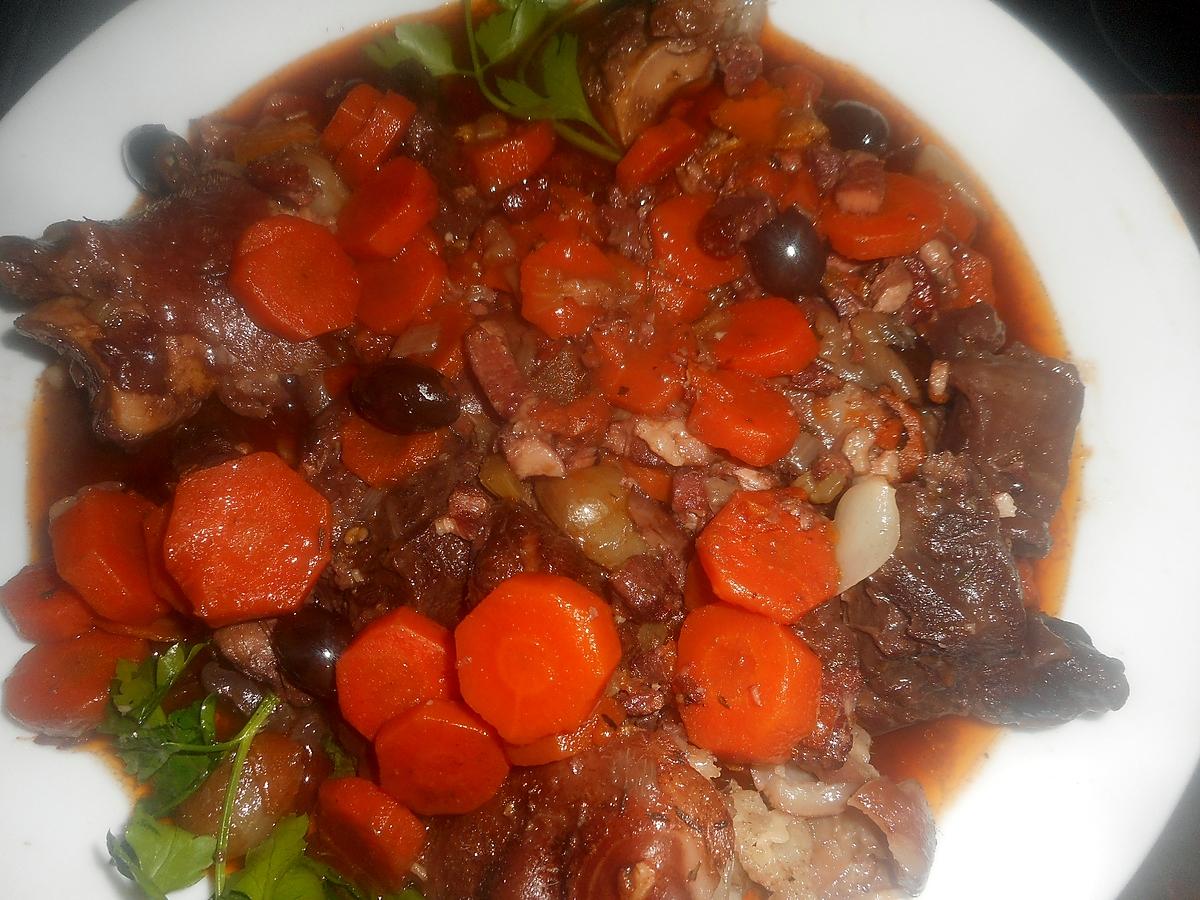 recette Daube de boeuf à la nimoise