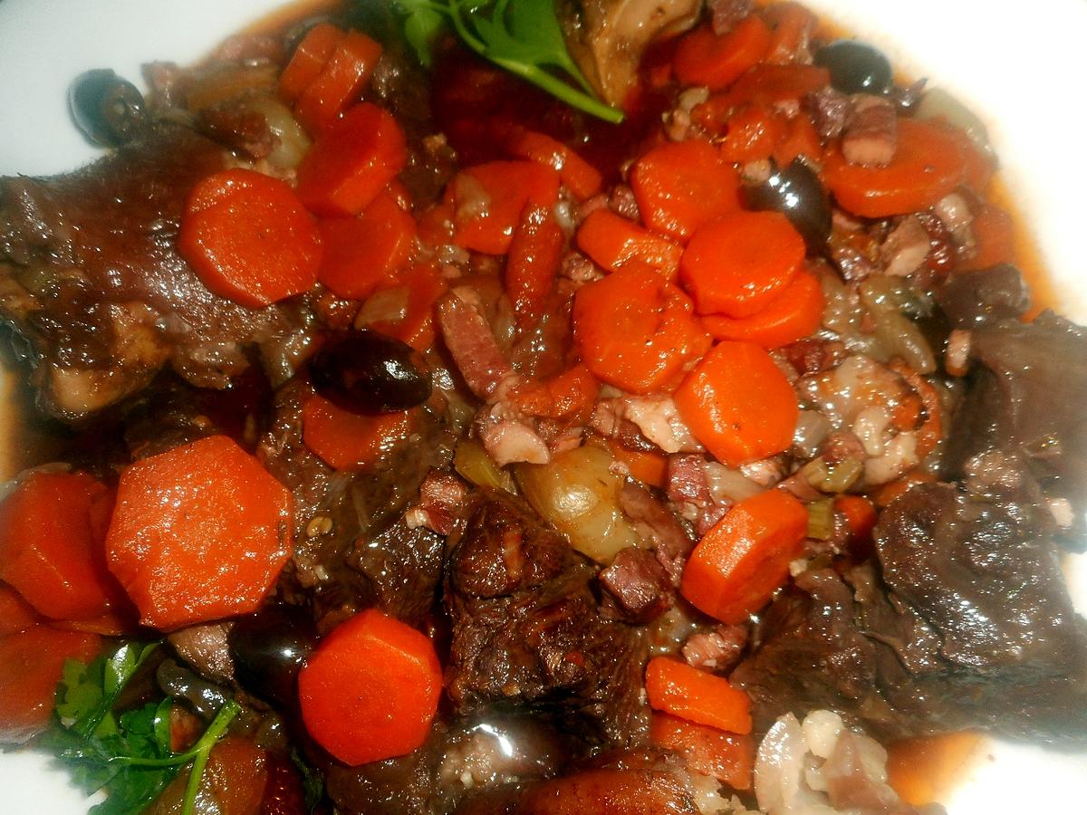 recette Daube de boeuf à la nimoise