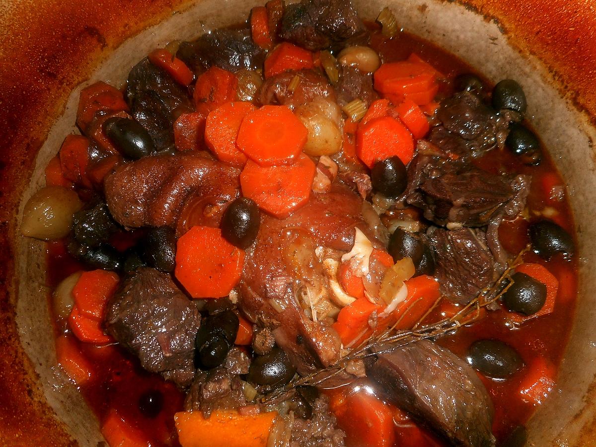 recette Daube de boeuf à la nimoise