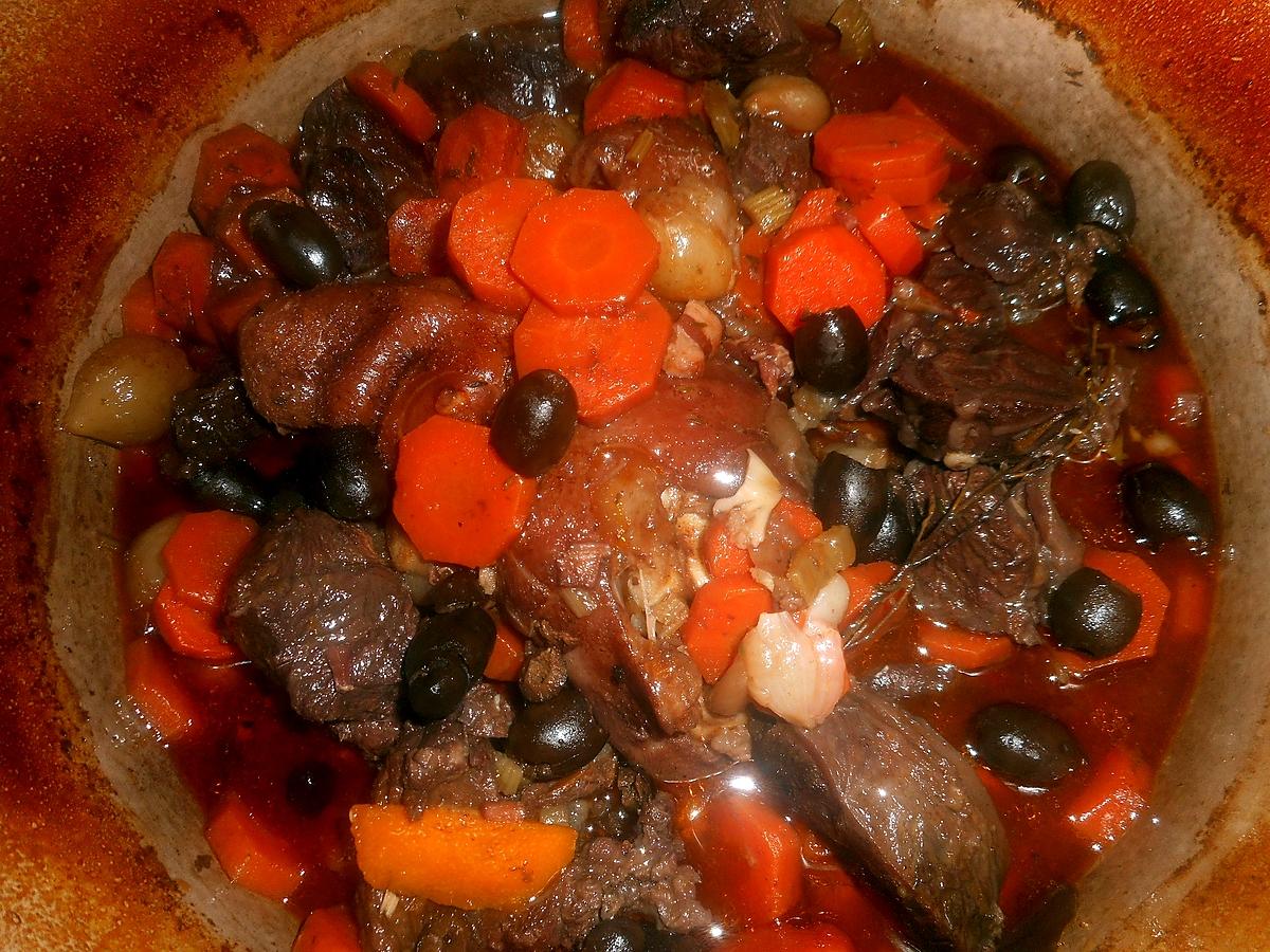 recette Daube de boeuf à la nimoise