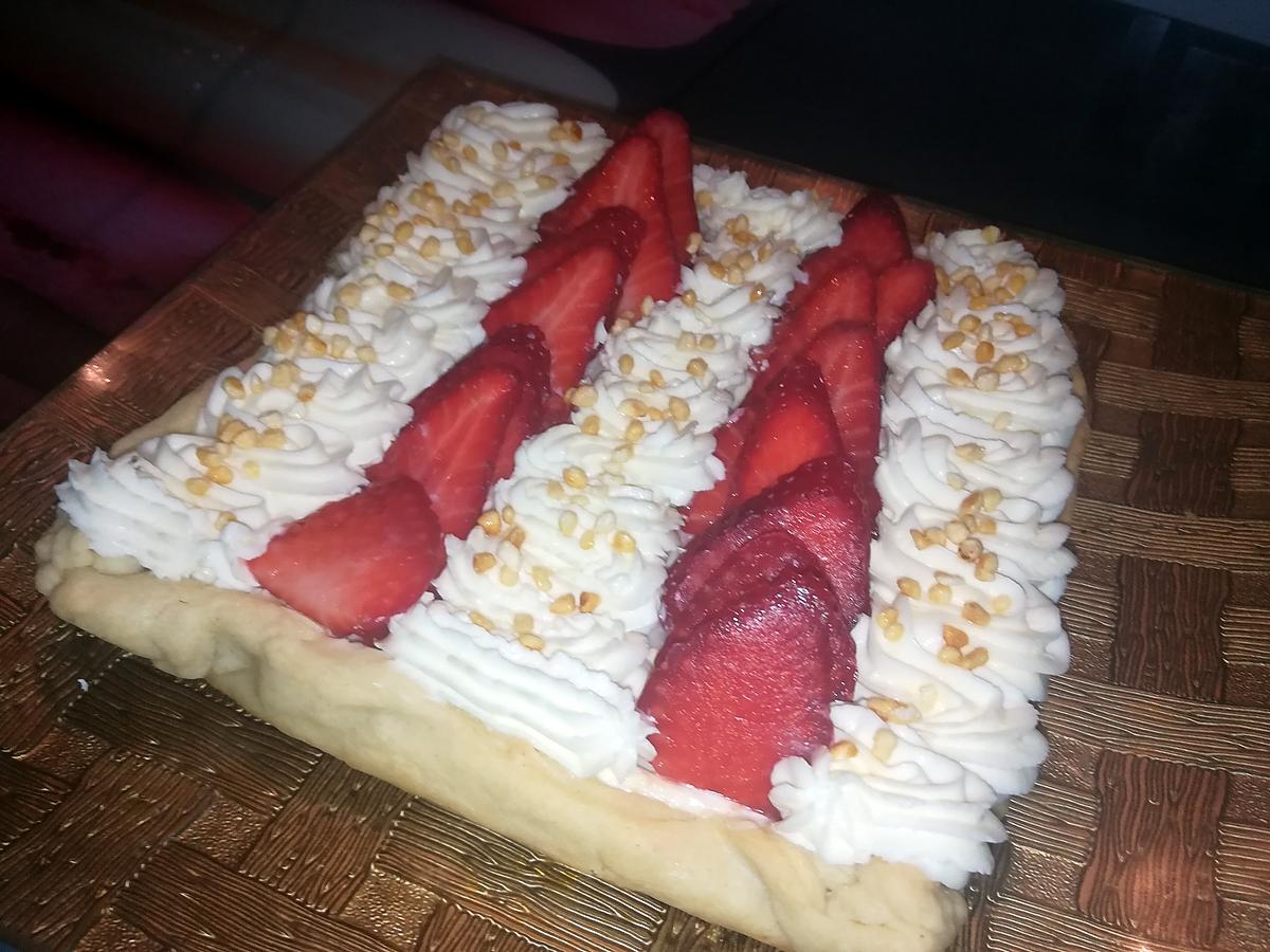 recette Tarte fraise mascarpone