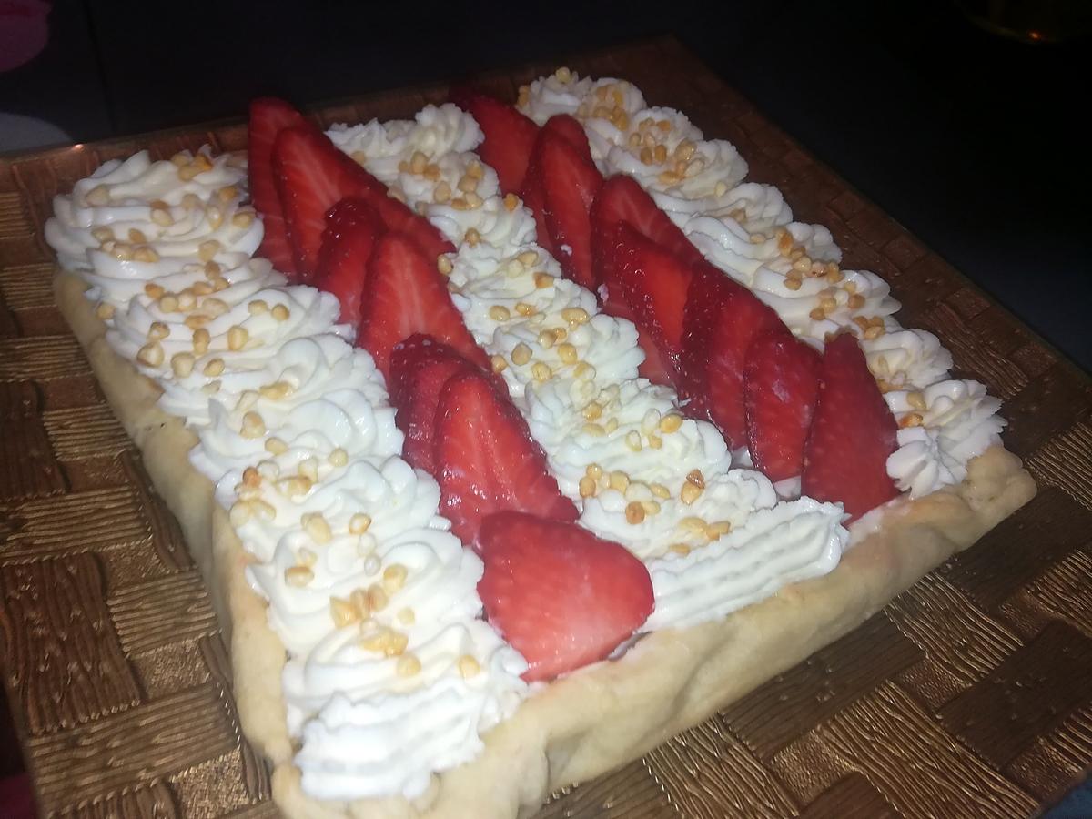 recette Tarte fraise mascarpone