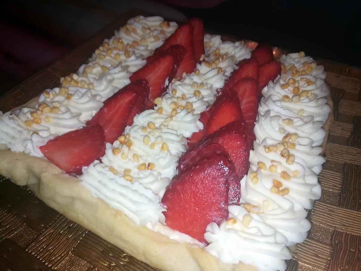 recette Tarte fraise mascarpone