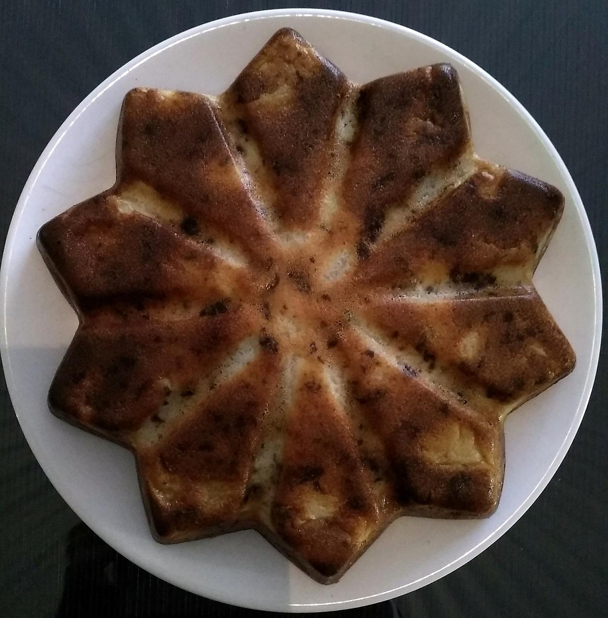 recette Gâteau moelleux poires amandes chocolat