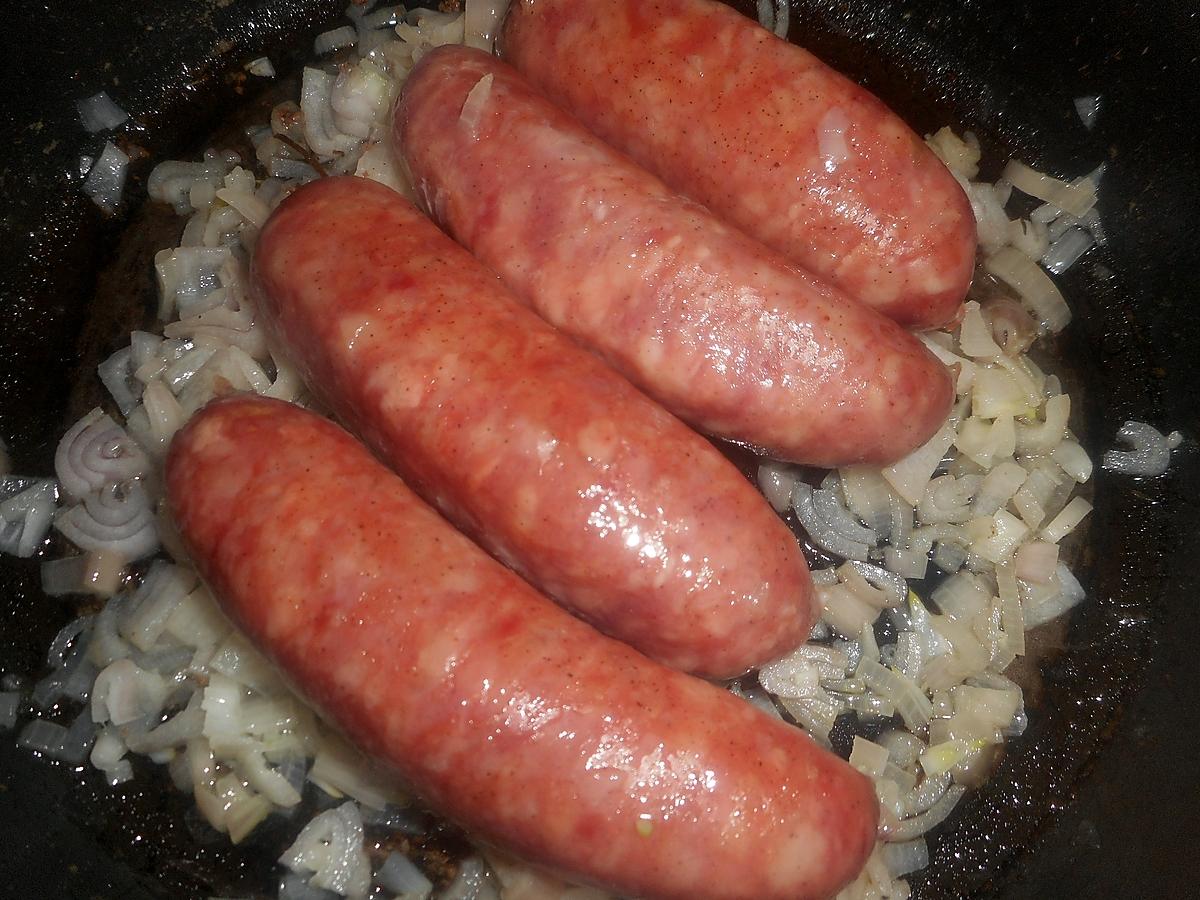 recette Diots de savoie aux lentilles vertes du puy